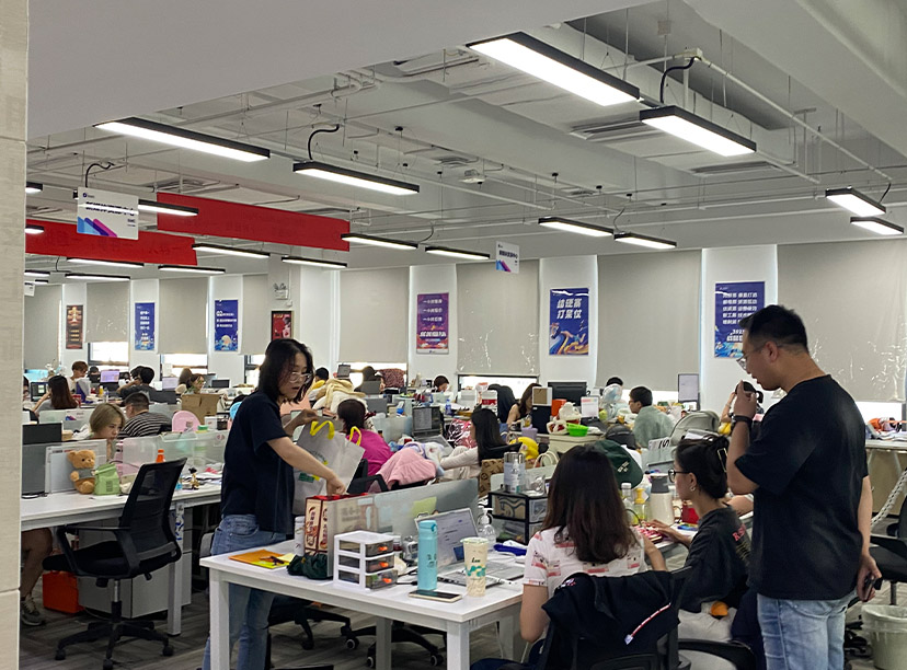 玻璃文化墻，企業(yè)文化墻，電商文化墻制作(圖2)